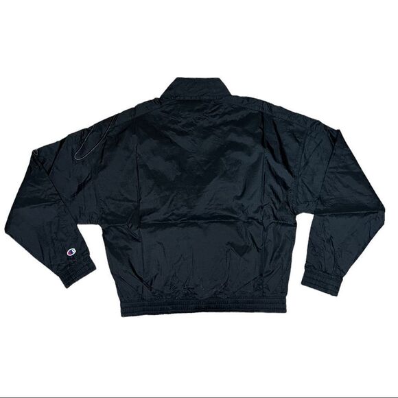 Champion C Logo Track Jacket in Black - Picture 3 of 10